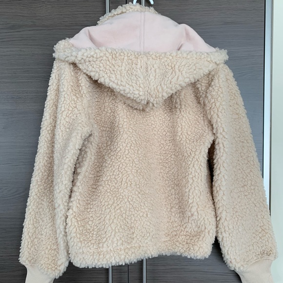 Abercrombie and Fitch Sherpa Full-Zip Jacket NWT - Picture 8 of 9